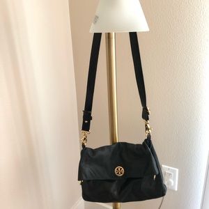 Shoulder crossbody black tory burch bag